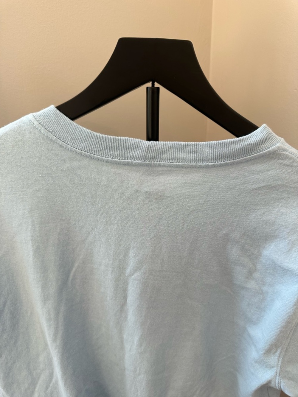 Carhartt Short Sleeve Logo Tee in Light Blue with White and Lime Graphic T-Shirt - Picture 13 of 16